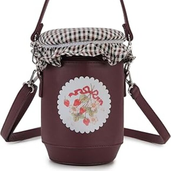 Fun Shape Purse for Women Novelty Handbags Unique Chain Crossbody Bag for Teens - Picture 1 of 1